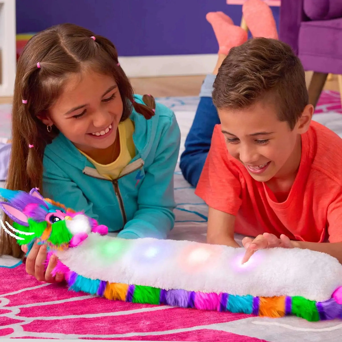 Furby DJ Furby NEON STAR Interactive Toy (Req 4 x AA Batteries)