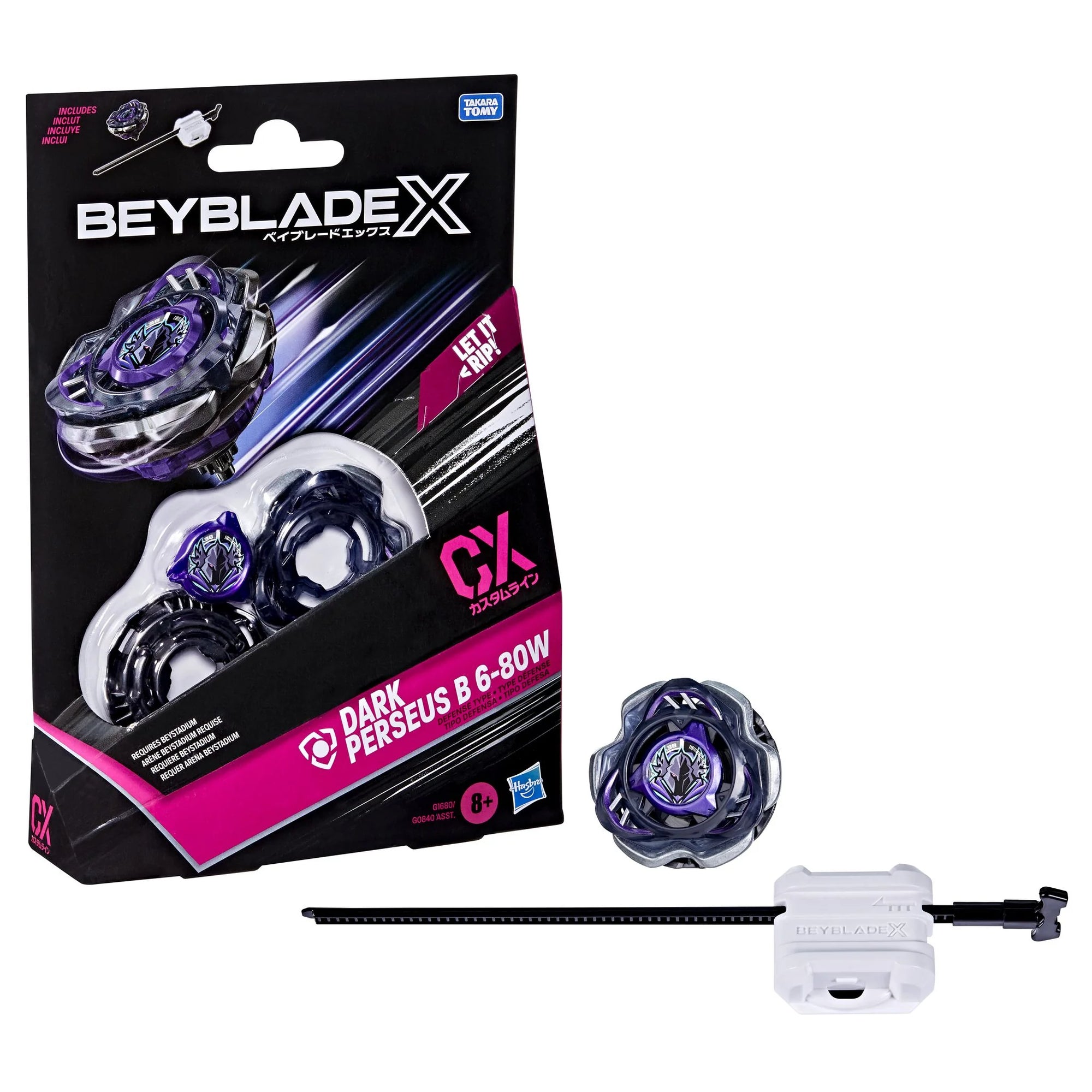 Beyblade X Dark Perseus B 6-80W CX Starter Pack Set