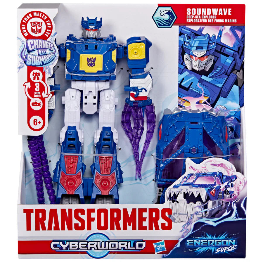 Transformers Cyberworld Energon Surge - Soundwave