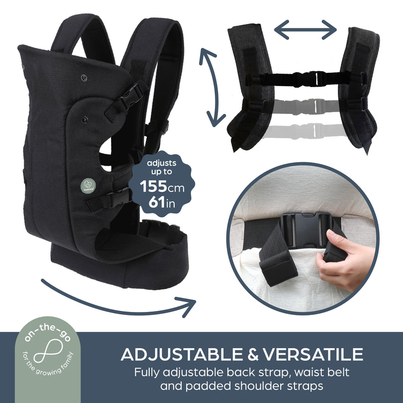 Dream Baby Journey Baby Carrier 3 Postion Black