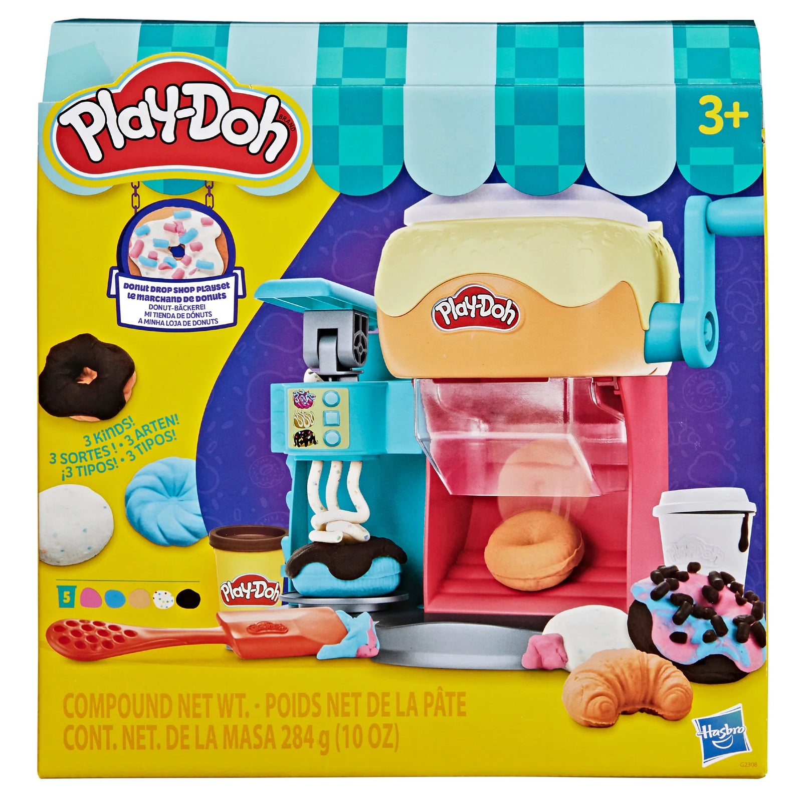 Play Doh Donut Drop Shop