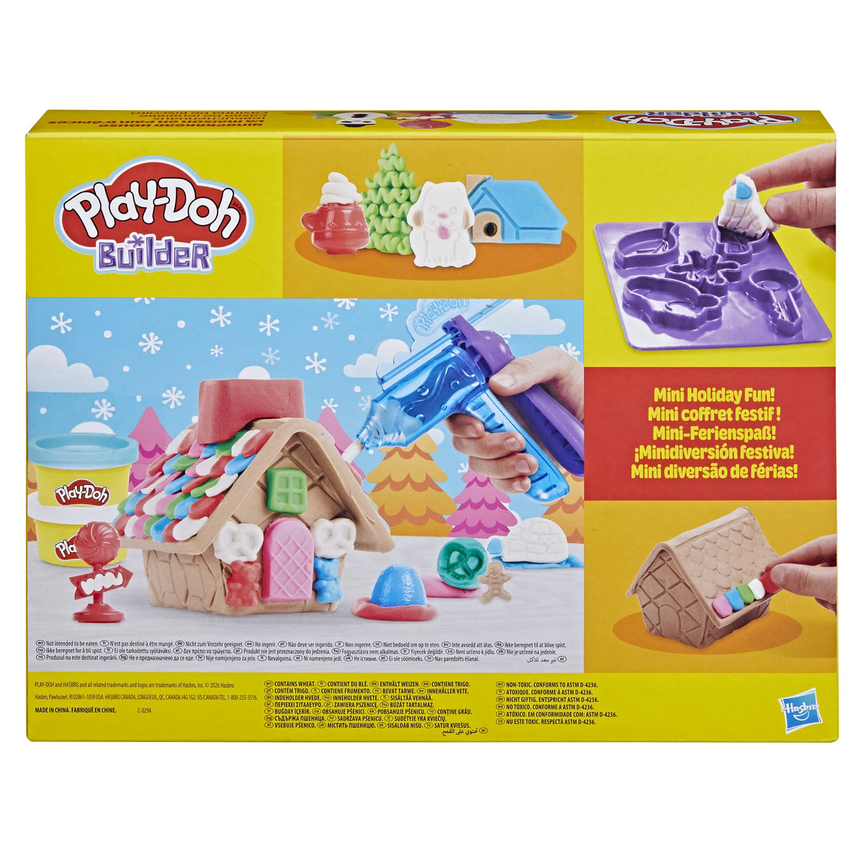 Play-Doh Builder Christmas Gingerbread House