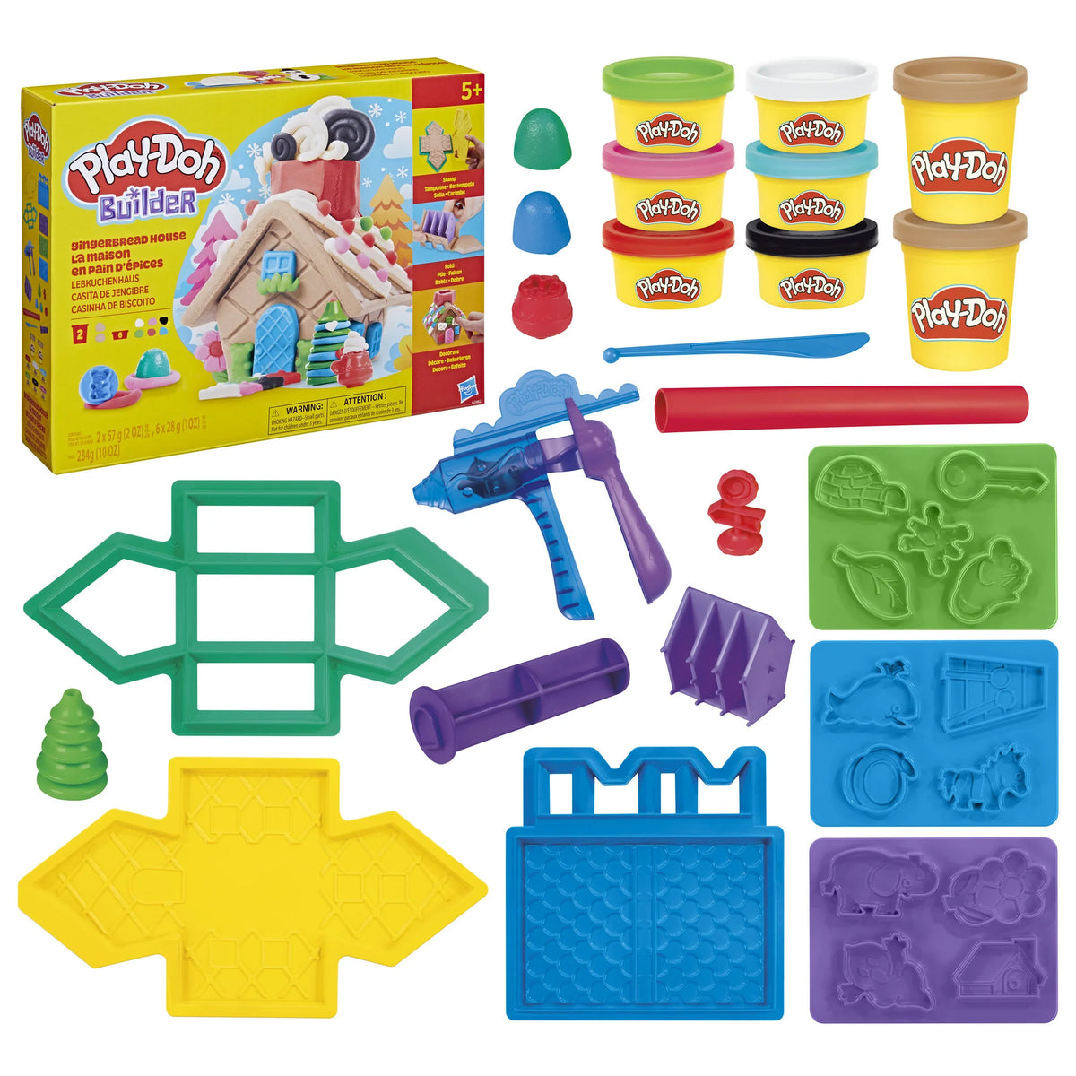 Play-Doh Builder Christmas Gingerbread House