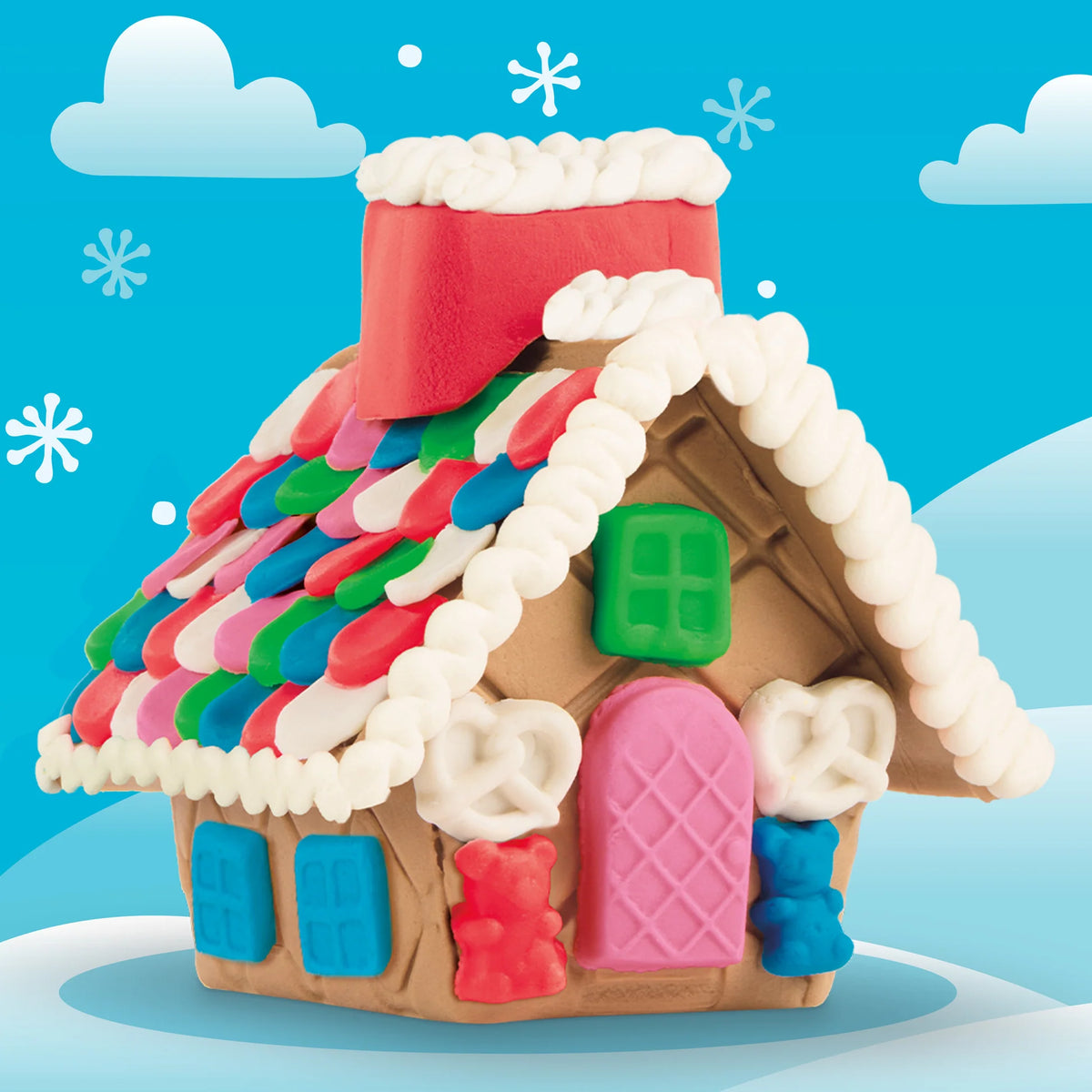 Play-Doh Builder Christmas Gingerbread House