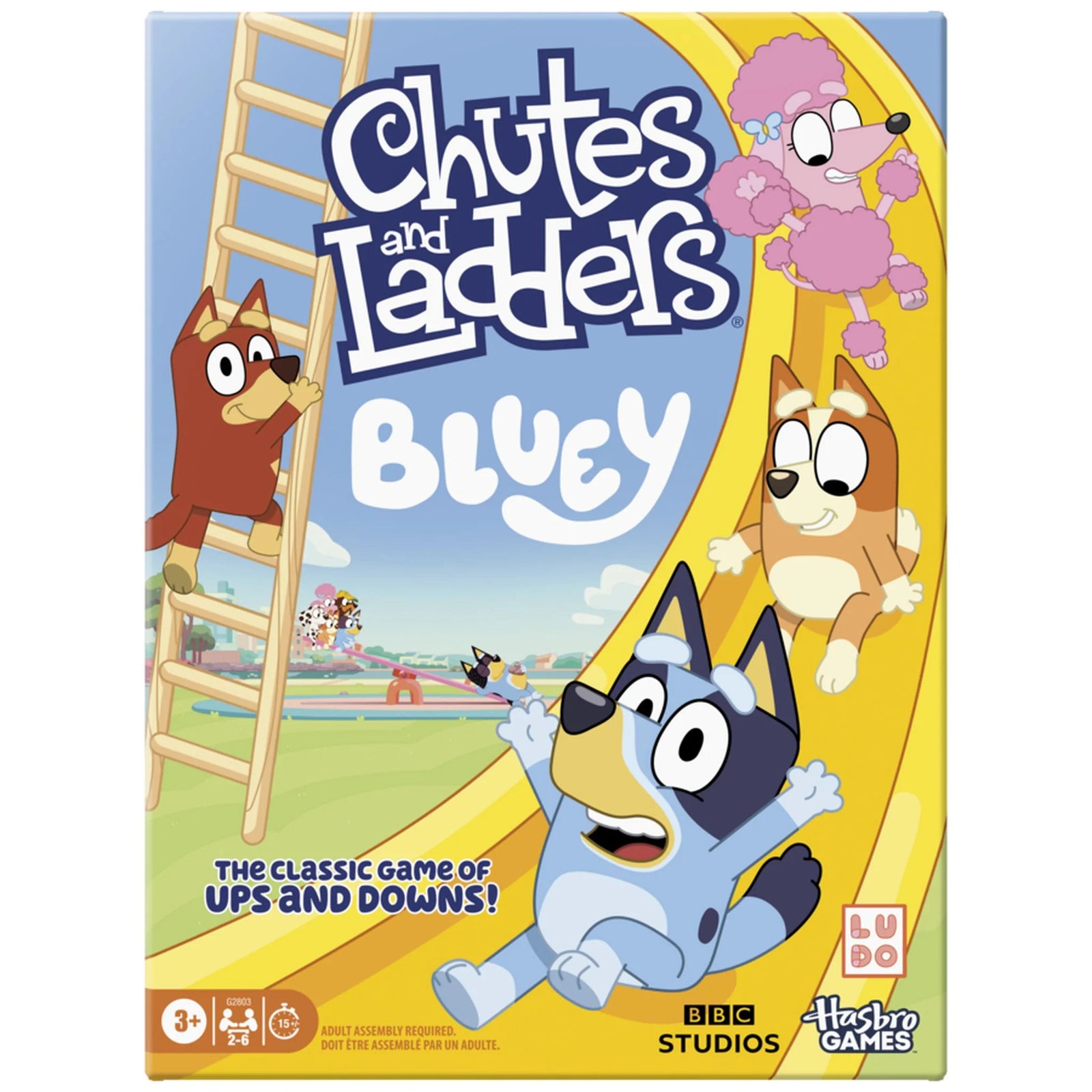 Bluey Chutes and Ladders Game