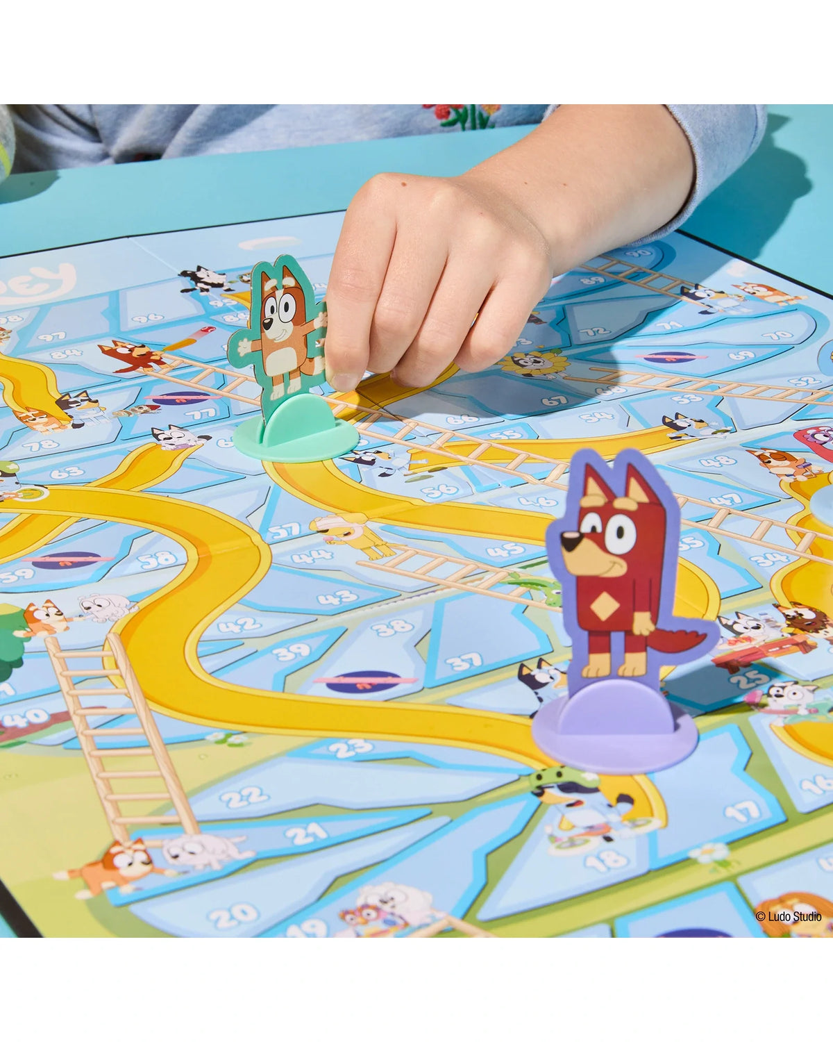 Bluey Chutes and Ladders Game