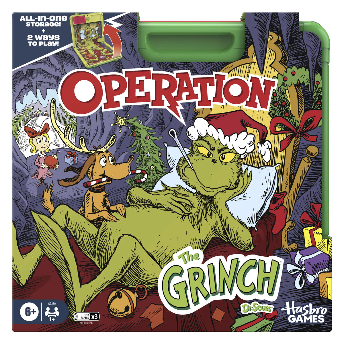 Operation The Grinch Board Game