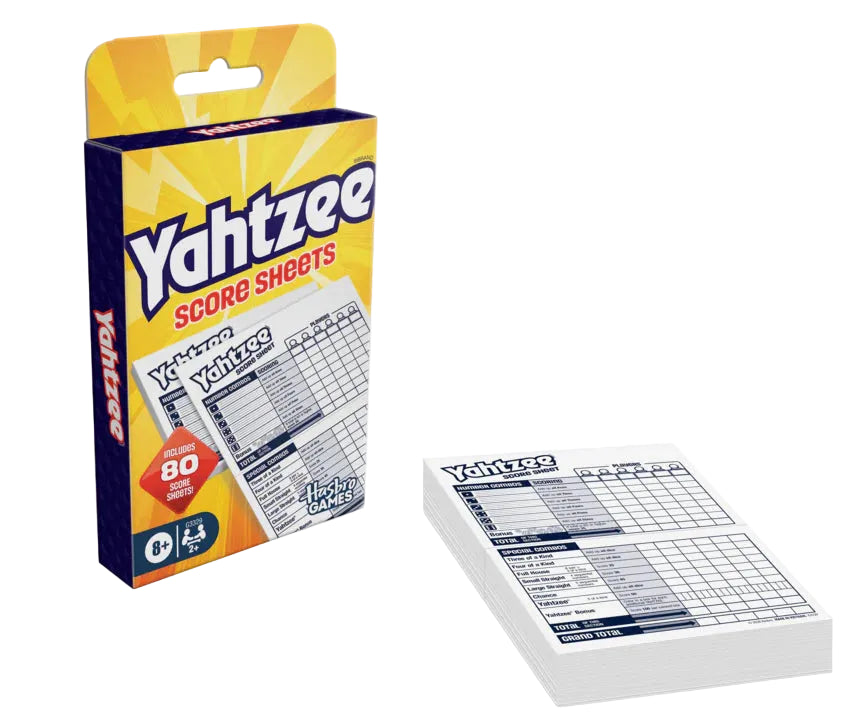 Yahtzee Score Sheets