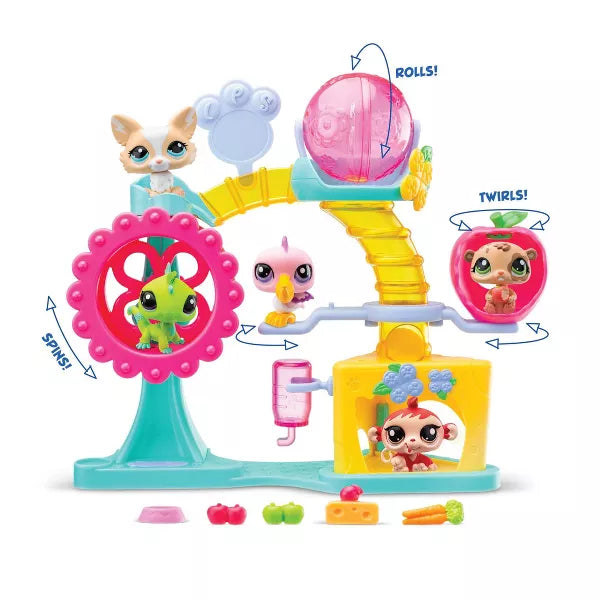 Littlest Pet Shop Fun Factory Playground Playset