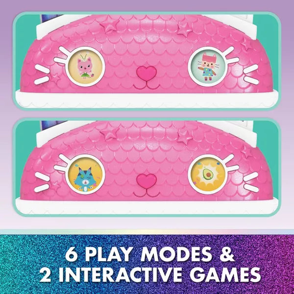 Gabby&#39;s Dollhouse The Movie Meow-mazing Interactive Deluxe Dollhouse Req 3 AA Batteries