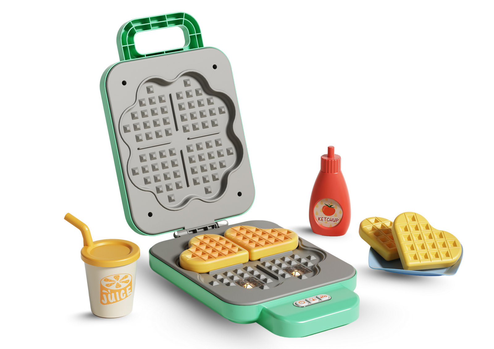 Magic Kitchen Toys Colour Change Breakfast Set - Req 3 AA batteries