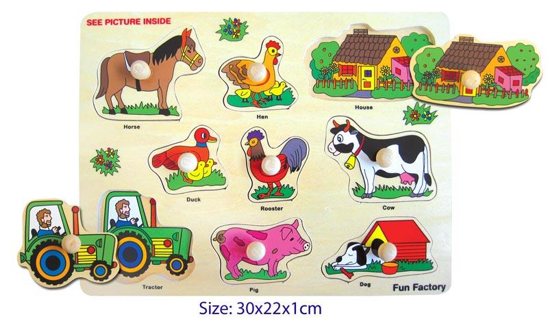 Fun Factory Horse Puzzle with Knobs