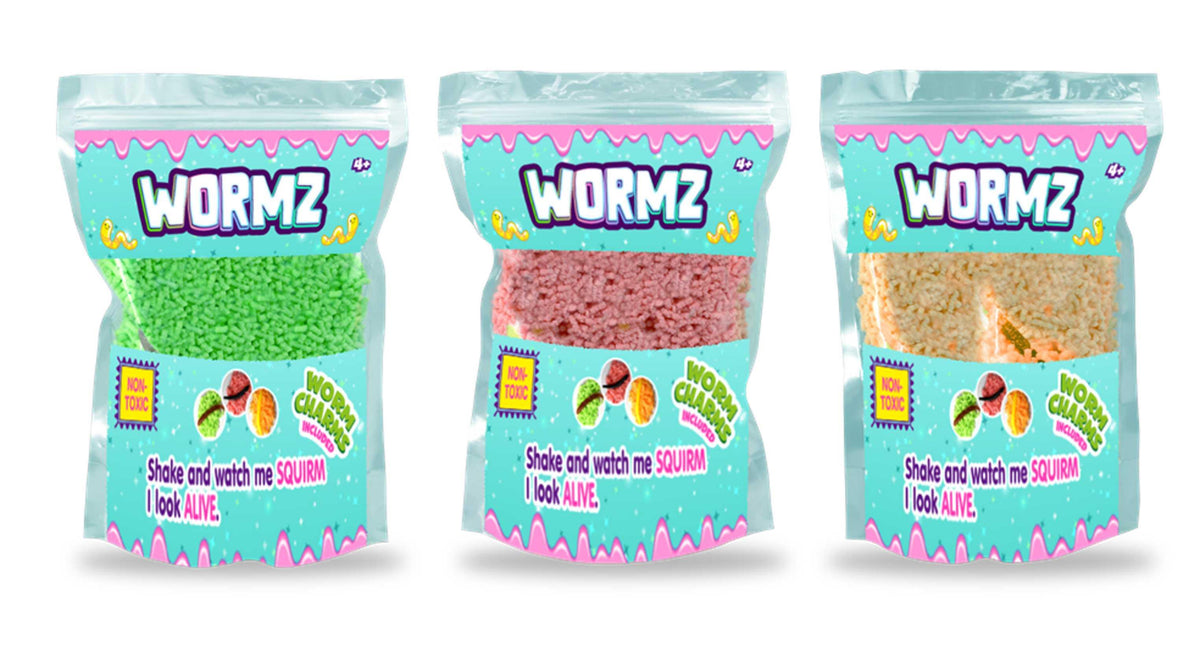 Quick Wormz In A Bag 200g Assorted