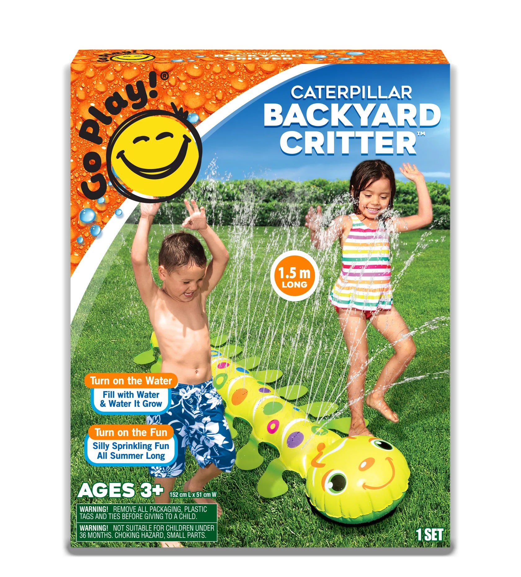 Go Play Caterpillar Backyard Critter 1.5m