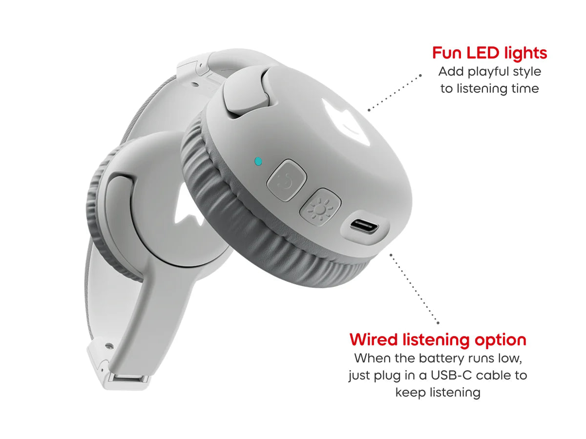 Tonies Bluetooth Headphones Moon Grey
