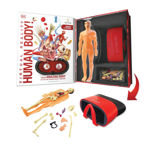 Virtual Reality Gift Box Human Body