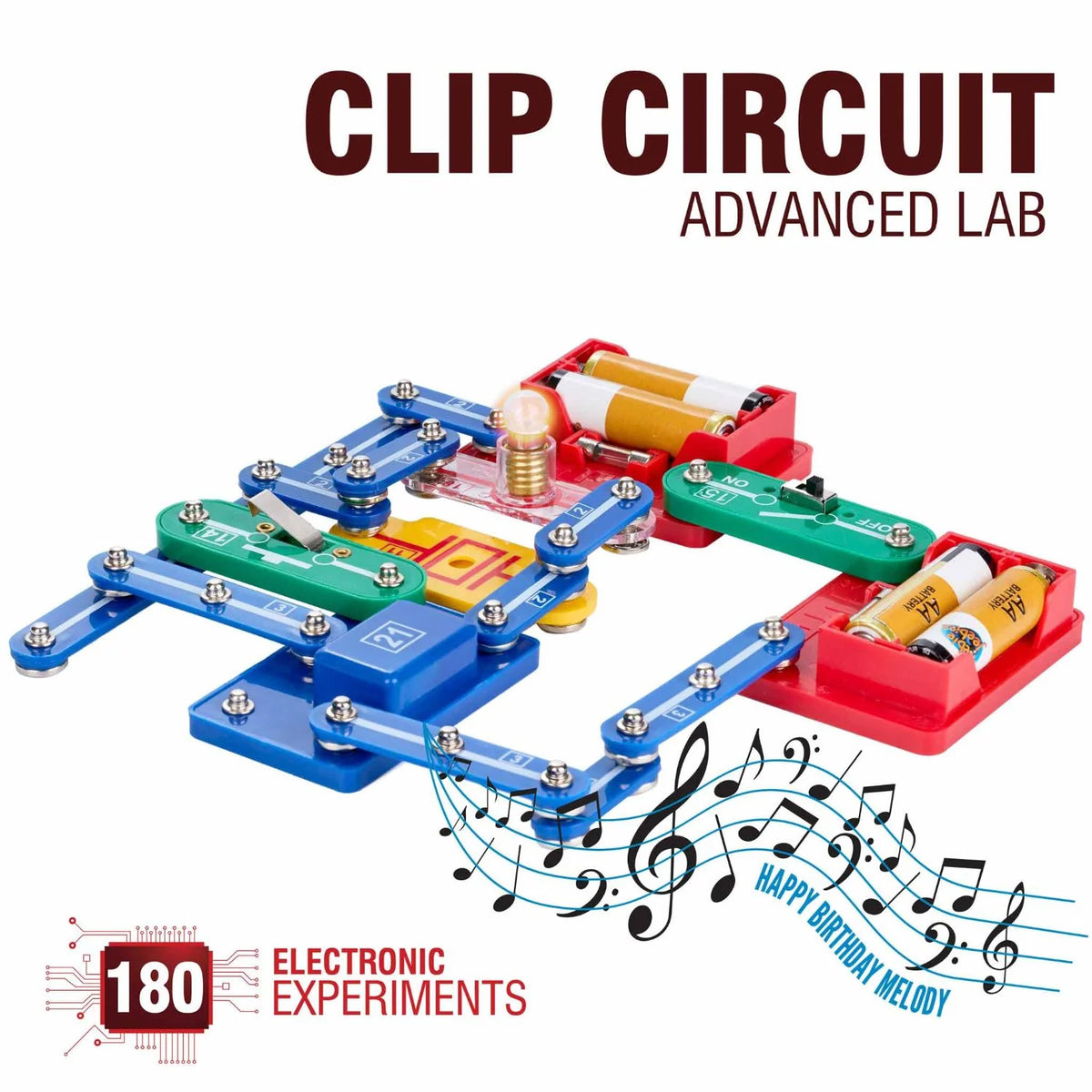 Clip Circuit Advanced Lab Req 4 AA Batteries