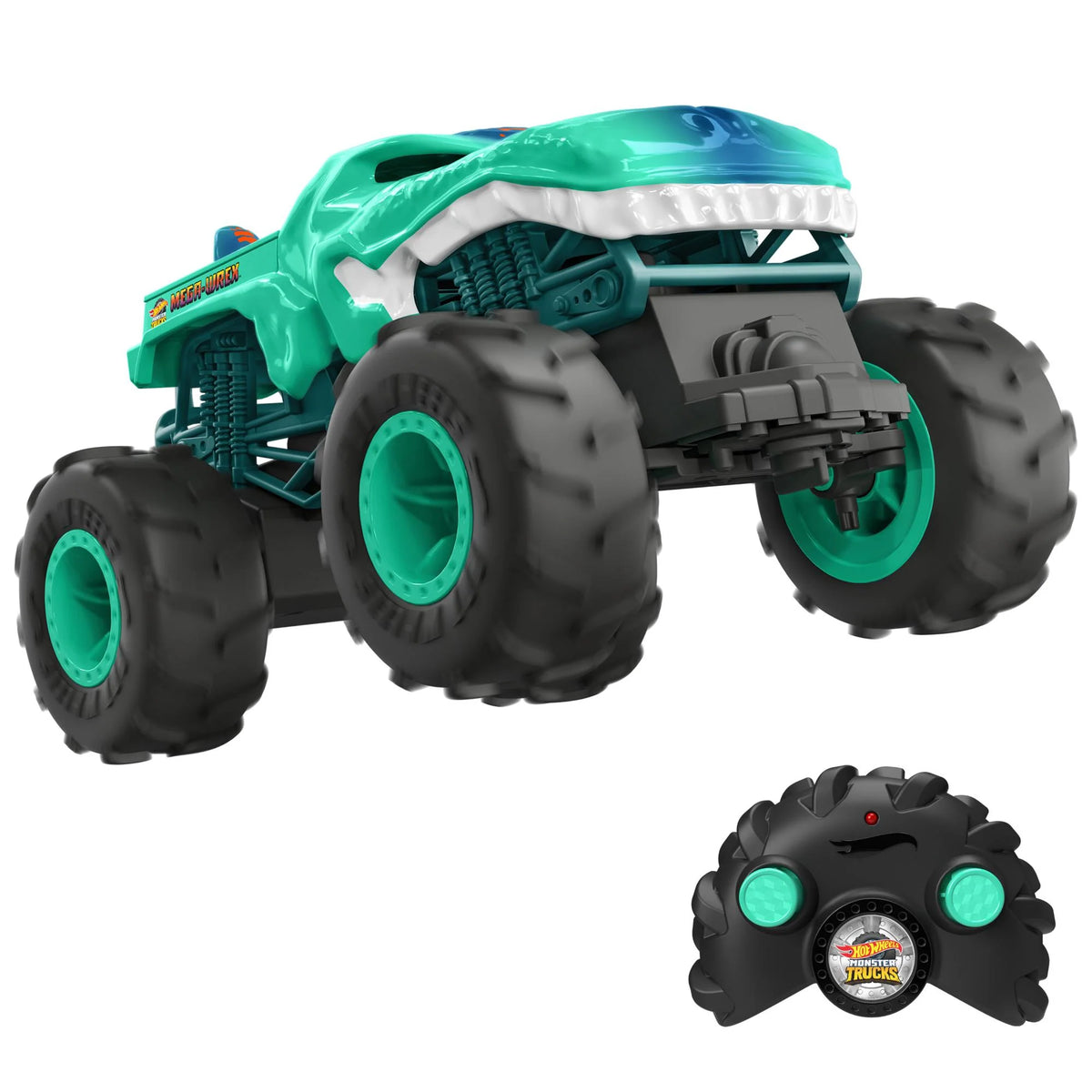 Hot Wheels Monster Truck 1/24 R/C Mega Wrex Req 3 AA Batteries