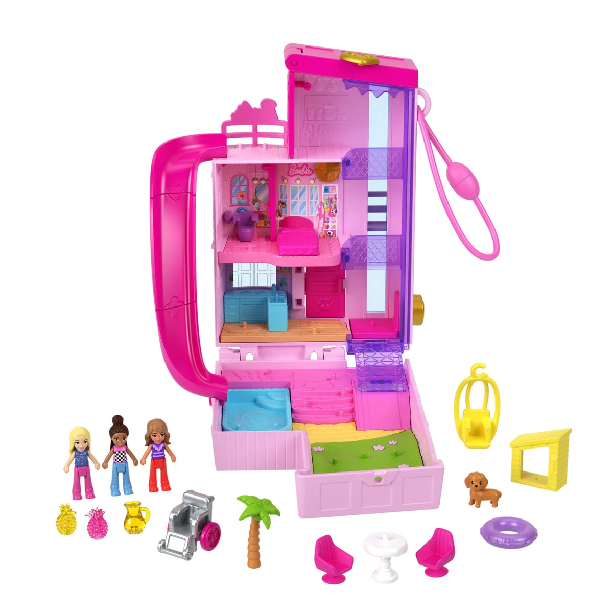 Polly Pocket Barbie Dreamhouse Compact Playset