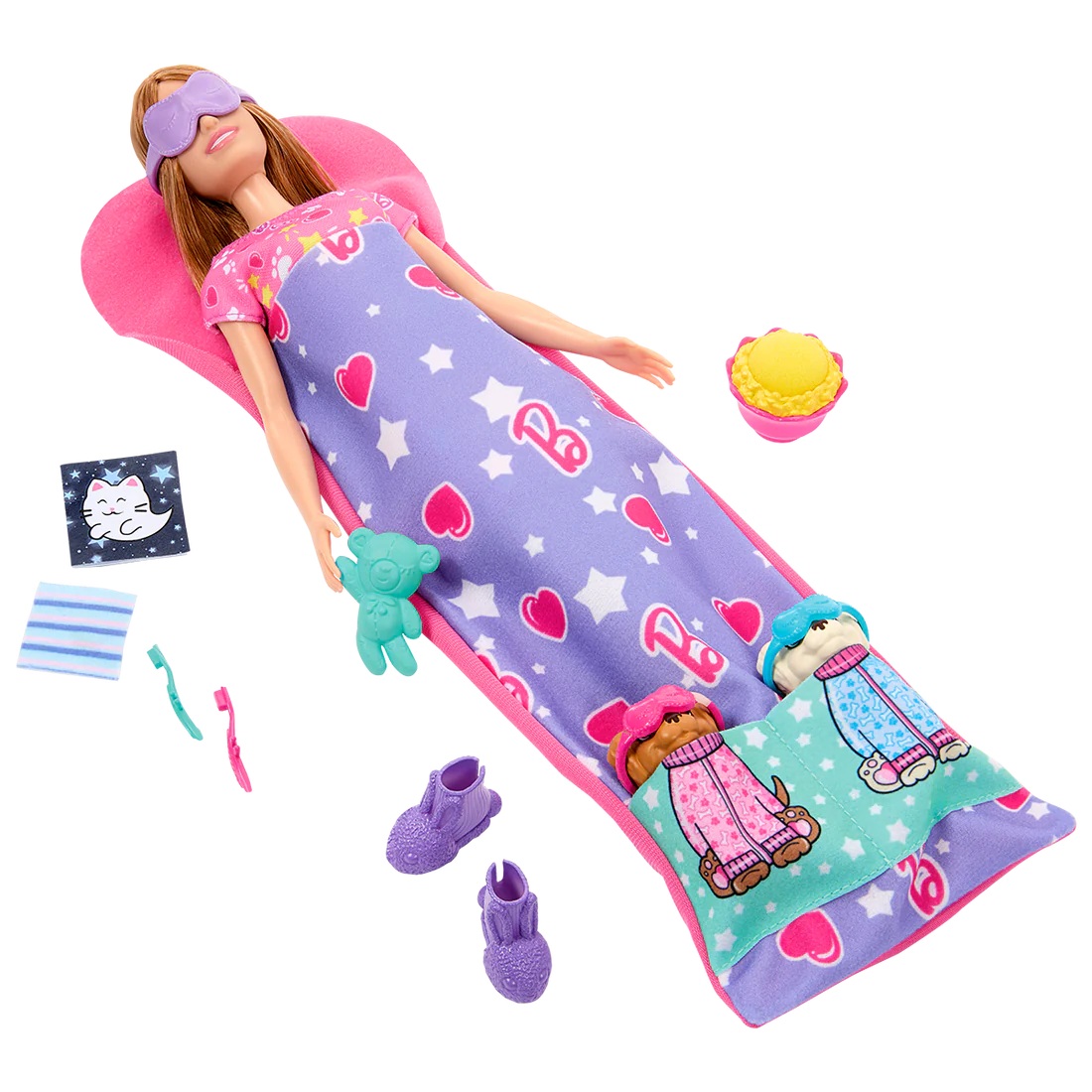 Barbie Puppy Slumber Party Colour Change Playset