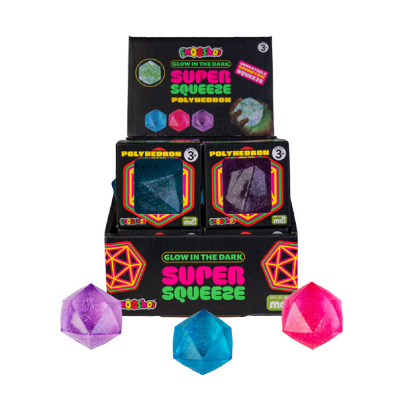Smooshos Super Squeeze Glow POLYHEDRON