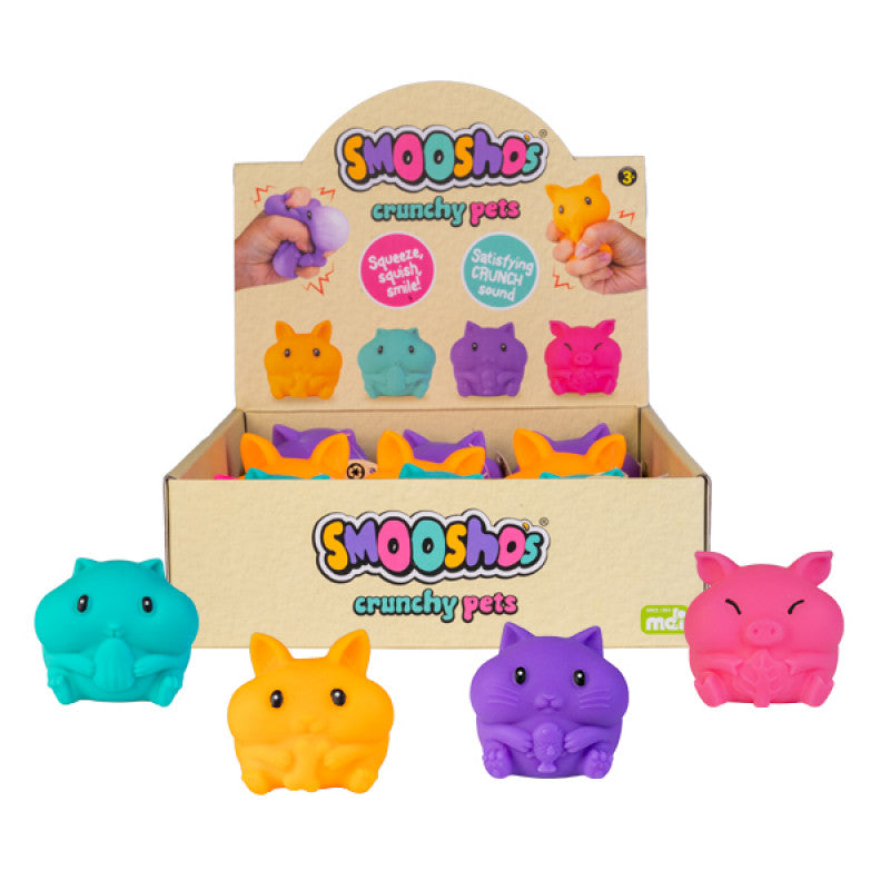 Smooshos Crunchy Pet Assorted Colours