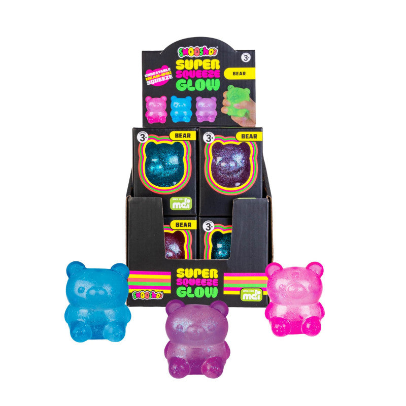 Smooshos Super Squeeze Glow BEAR