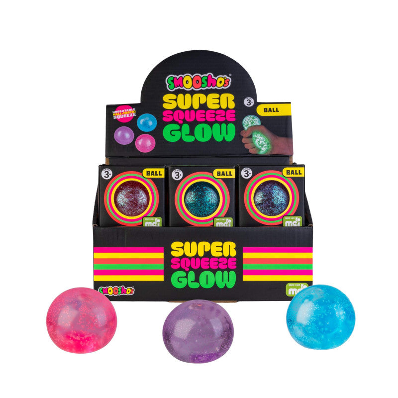 Smooshos Super Squeeze Glow BALL