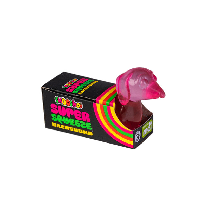 Smooshos Super Squeeze Glow DACHSHUND