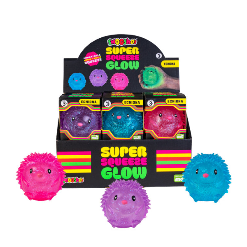 Smooshos Super Squeeze Glow ECHIDNA