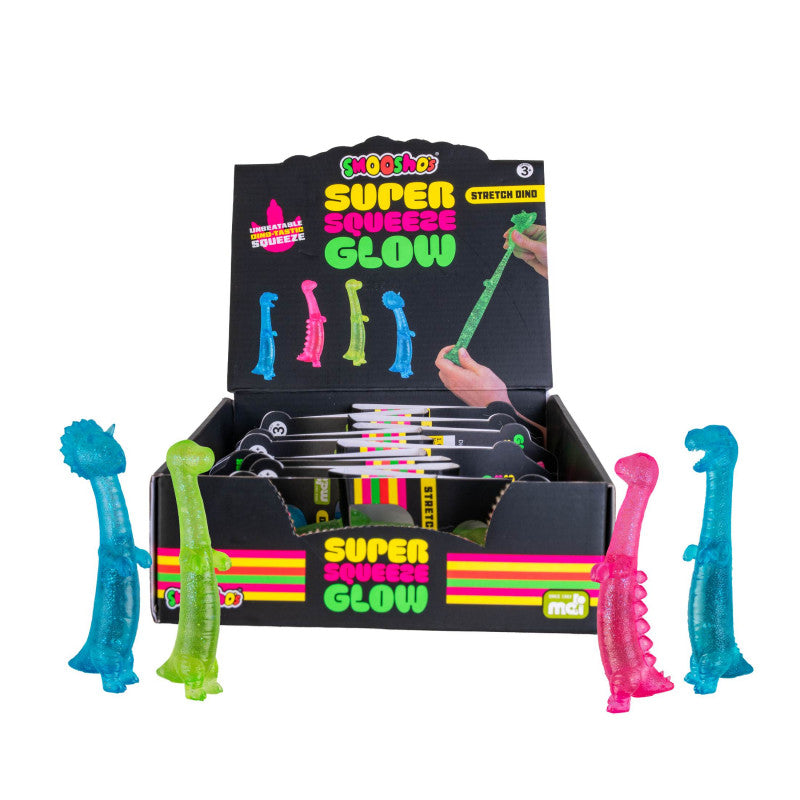Smooshos Super Squeeze Glow Stretch DINO