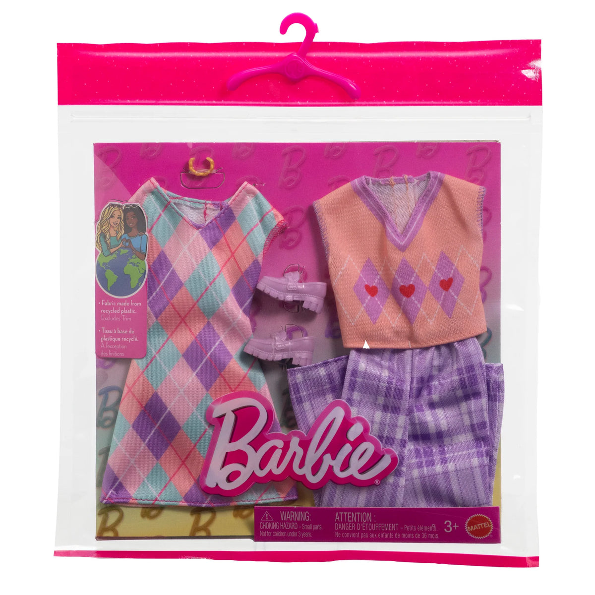 Barbie Fashion 2pk Assortment HYV06