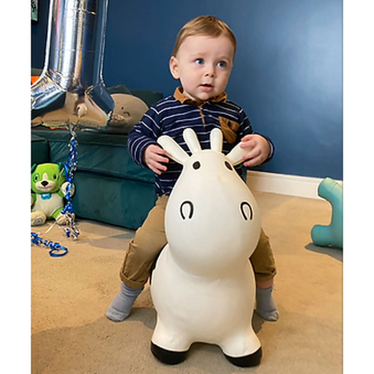 Happy Hopperz White Cow