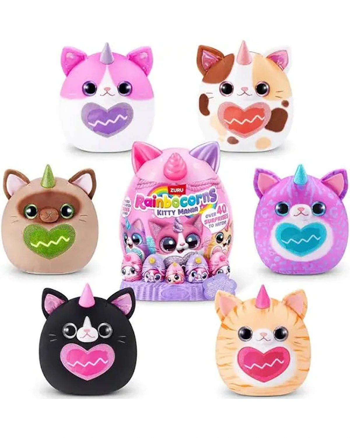 Zuru Rainbocorns Eggzania Kittymania