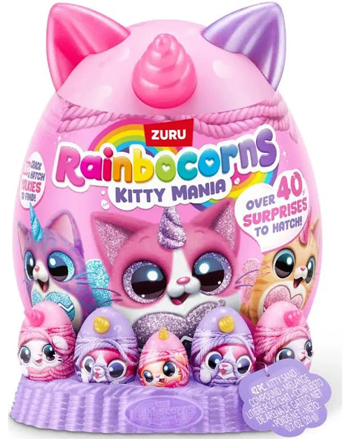 Zuru Rainbocorns Eggzania Kittymania