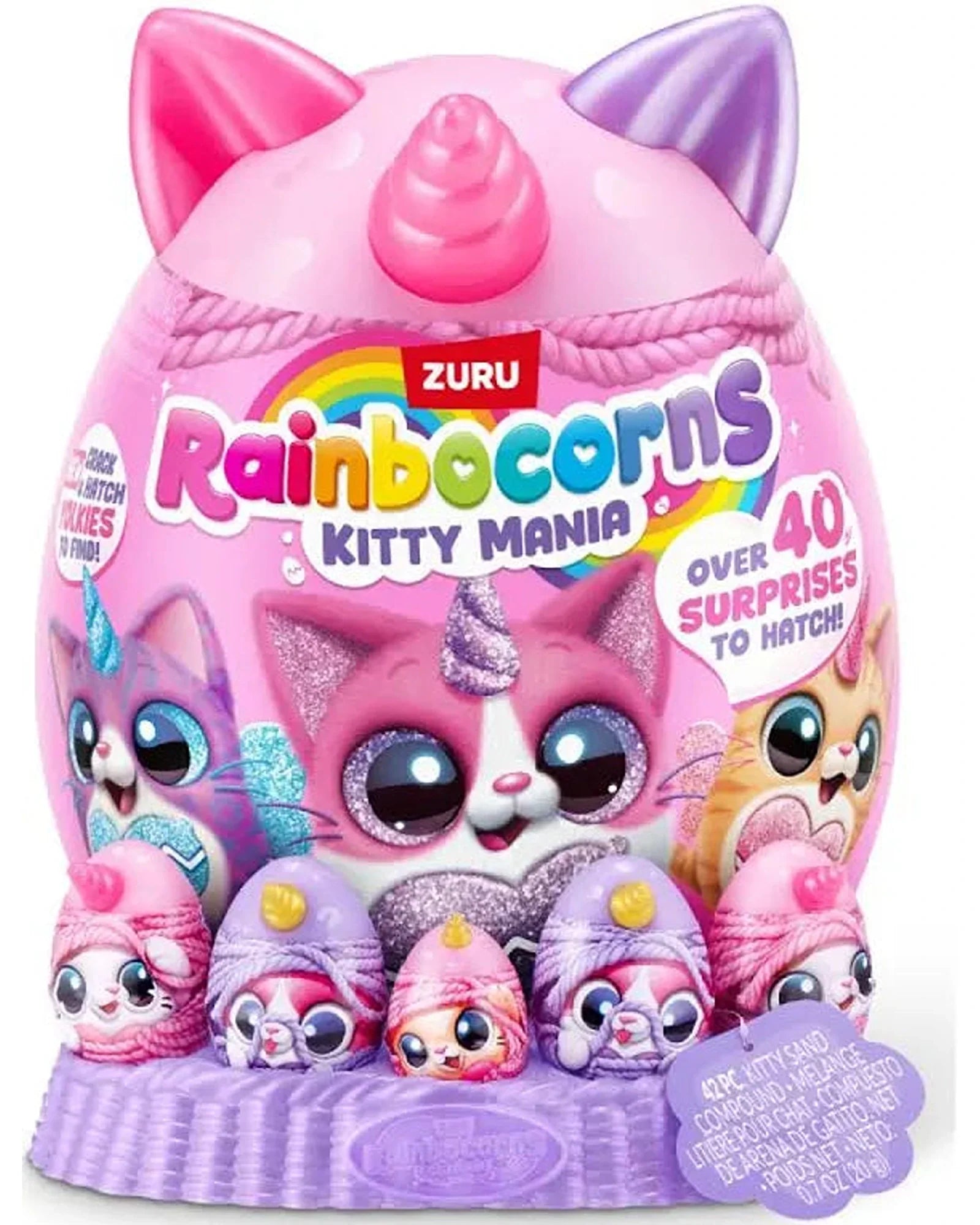 Zuru Rainbocorns Eggzania Kittymania