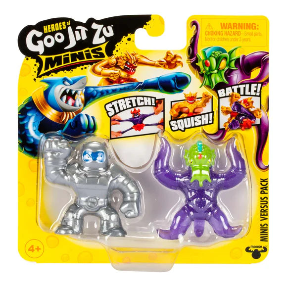 Goo Jit Zu Mini Versus Pack S11 Assorted