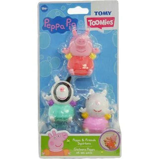 Tomy Peppa Pig and Friends Squirters 3pk