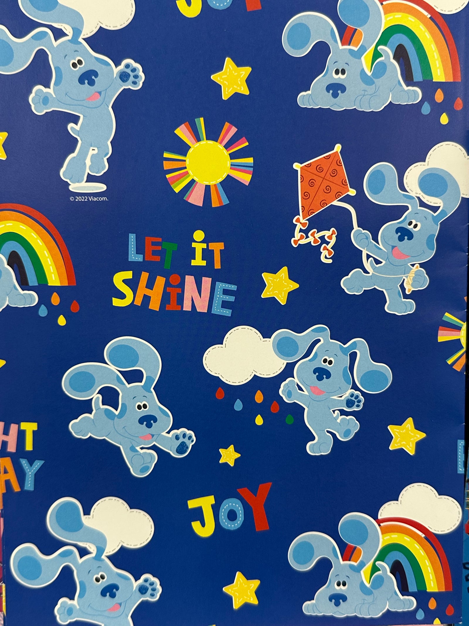 Folded Wrap Blues Clues Rainbow