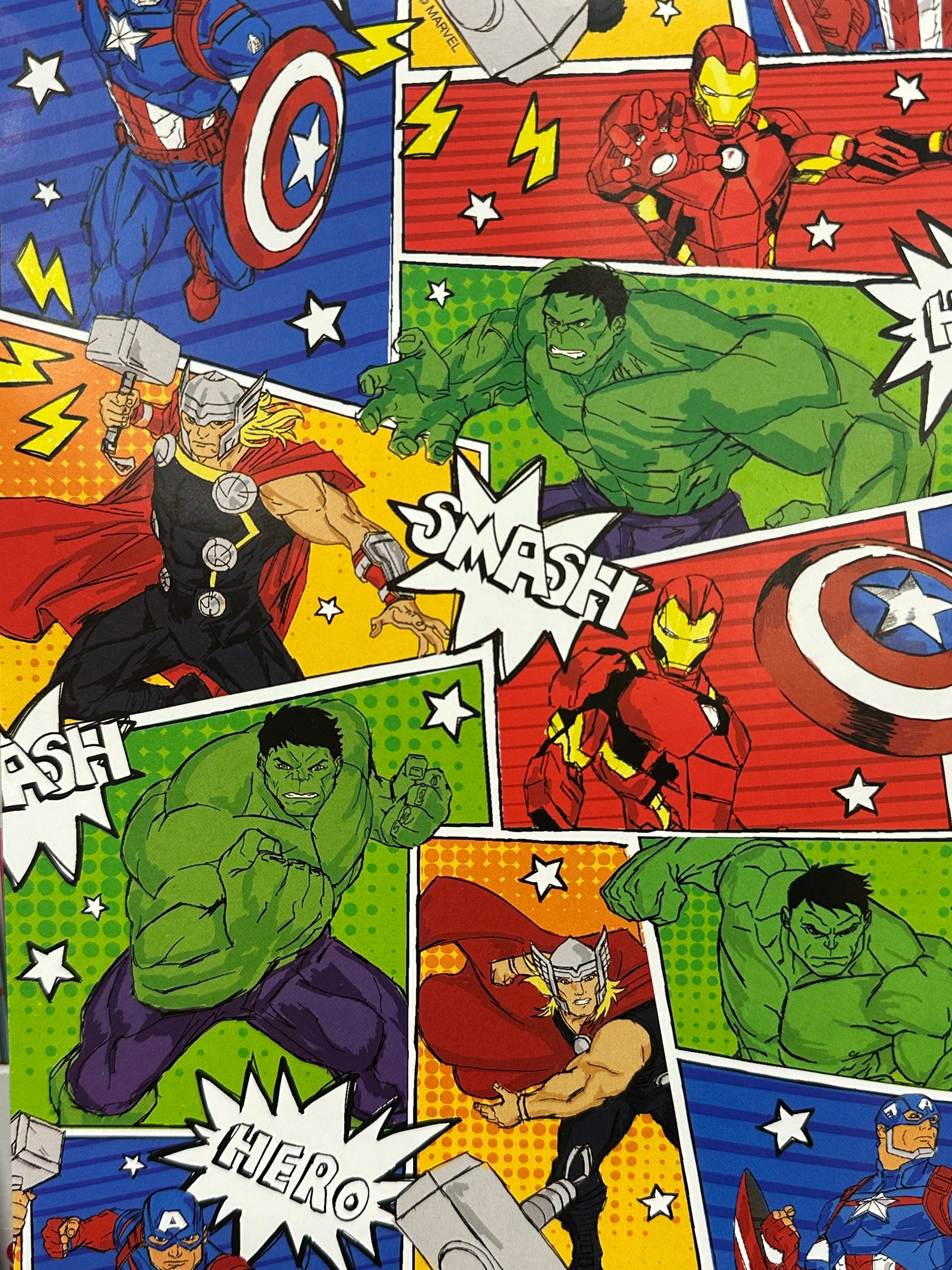 Wrap Folded Avengers Comic Frames