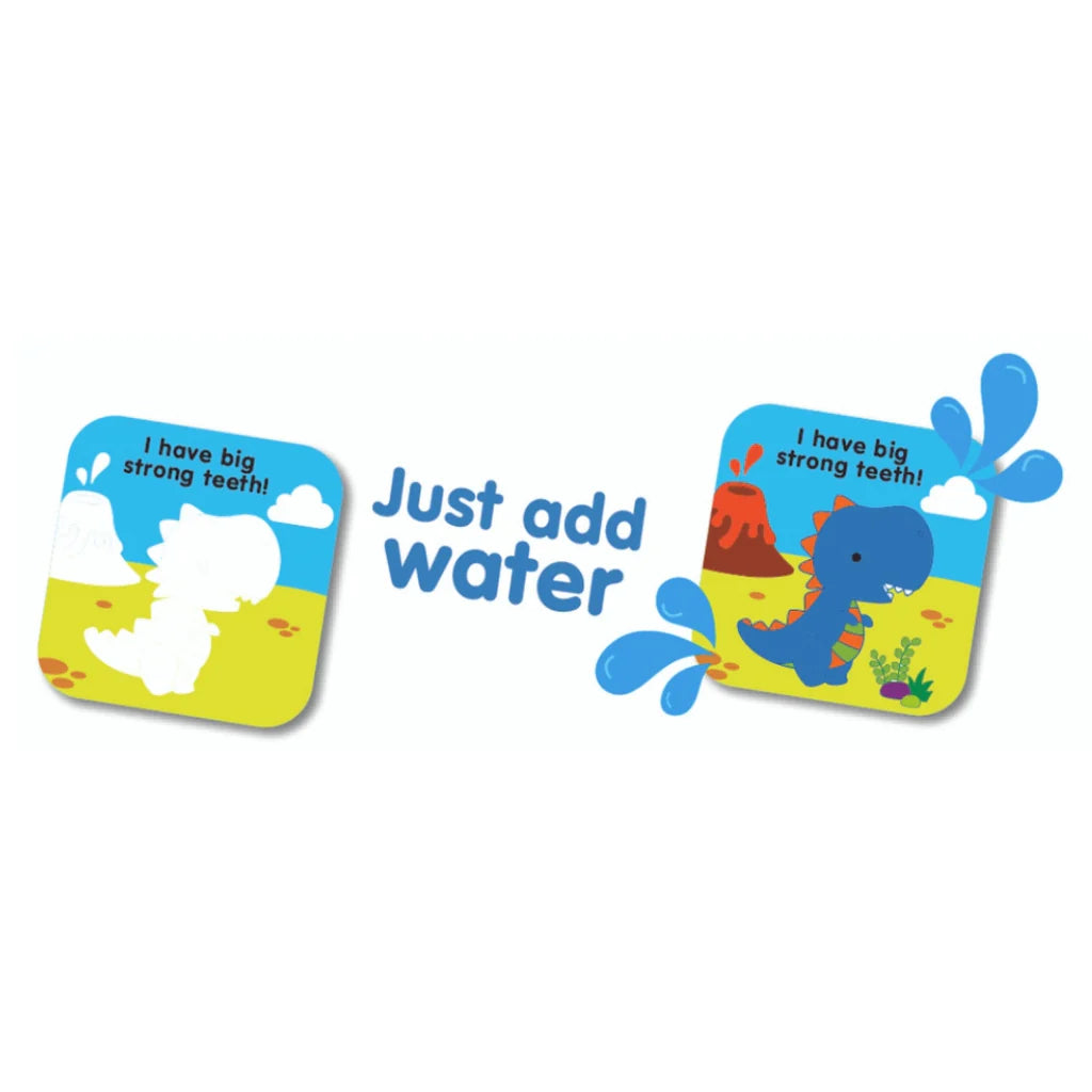 Magic Colour Changing Bath Book Dinosaur