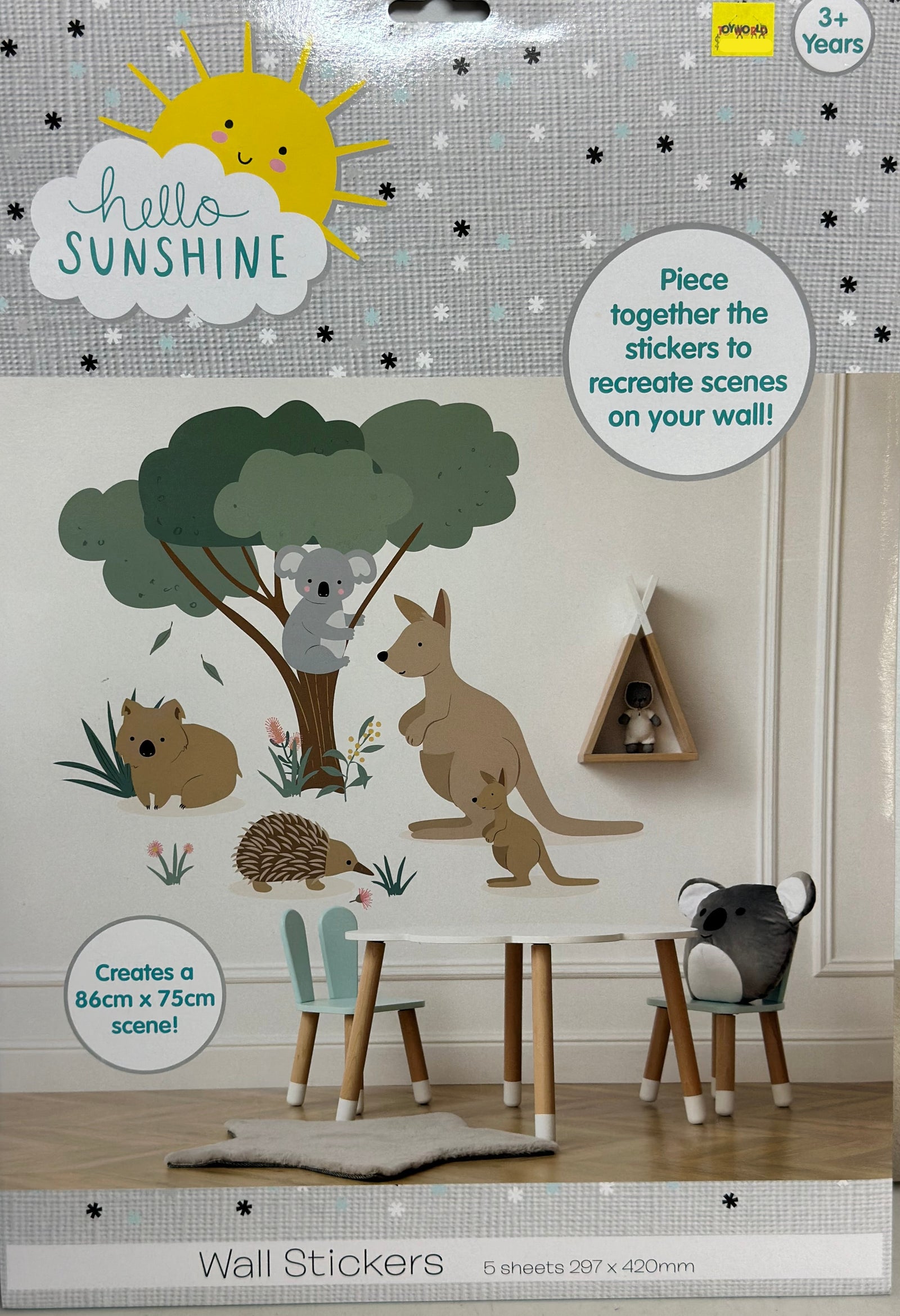 Hello Sunshine Wall Stickers Australia