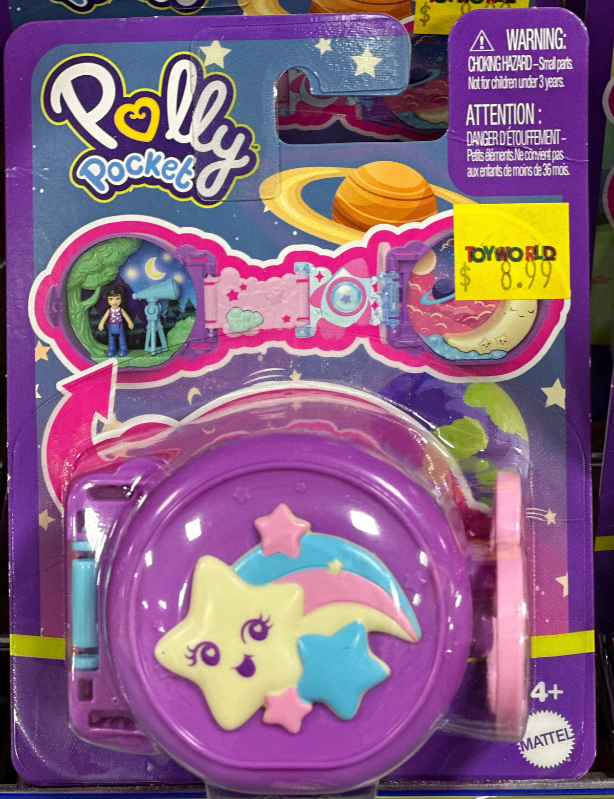 Pocket Fun Polly Pocket On The Go Fun Shooting Star Play Set - Warrnambool Toys ...