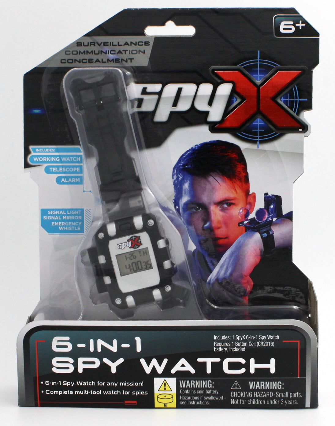 SpyX 6-in-1 Spy Watch