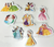 Bath Foam Sticker Set - Disney Princess