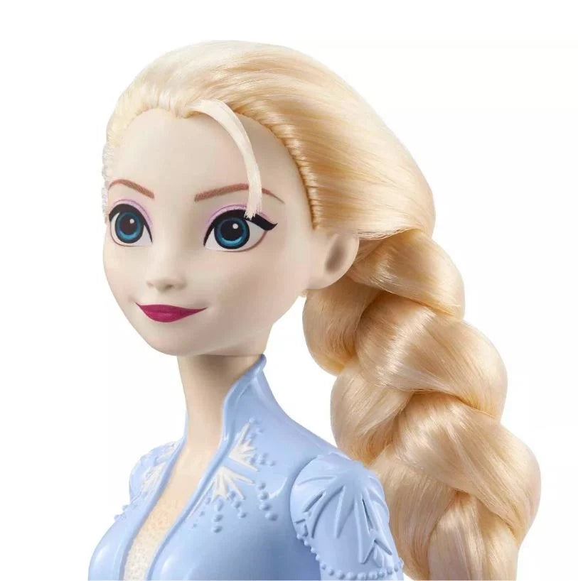 Disney Frozen Core Doll Elsa Blue Dress