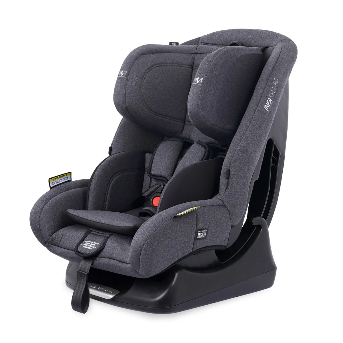 Infasecure Momentum Go Convertible Car Seat Isofix 0-4yrs Black Fleck