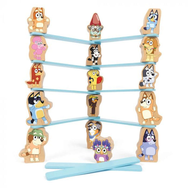 Bluey Wooden Stacking Game - Warrnambool Toys and Baby