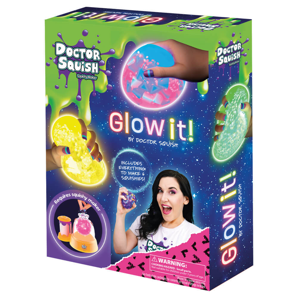 Doctor Squish Squishy Maker Glow It Pack Refill
