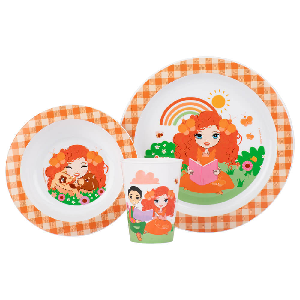 Emma Memma 3pc Mealtime Dinner Set